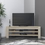 Hanah Home Soporte de TV Corner - Travertino